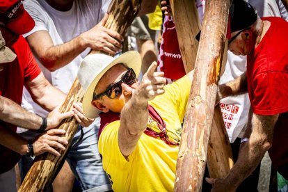 Una emocionante mañana la vivida en la plaza de San Pedro Manrique