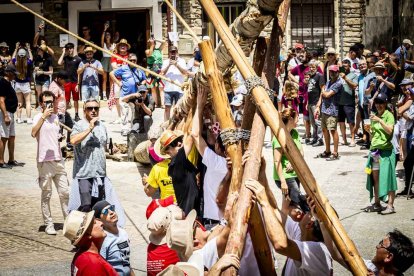 Una emocionante mañana la vivida en la plaza de San Pedro Manrique