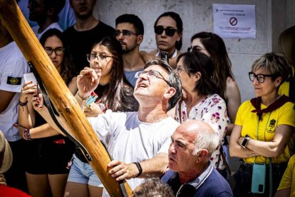 Una emocionante mañana la vivida en la plaza de San Pedro Manrique