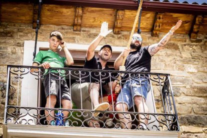 Una emocionante mañana la vivida en la plaza de San Pedro Manrique