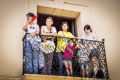 Una emocionante mañana la vivida en la plaza de San Pedro Manrique