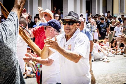 Una emocionante mañana la vivida en la plaza de San Pedro Manrique