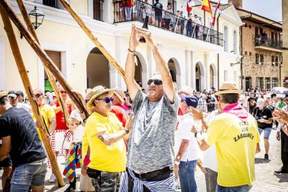 Una emocionante mañana la vivida en la plaza de San Pedro Manrique