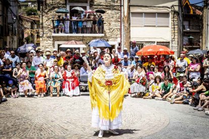 Una emocionante mañana la vivida en la plaza de San Pedro Manrique