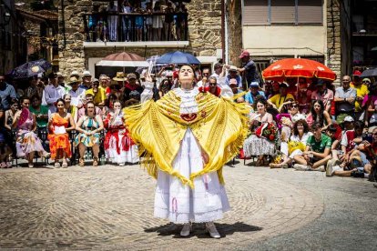 Una emocionante mañana la vivida en la plaza de San Pedro Manrique