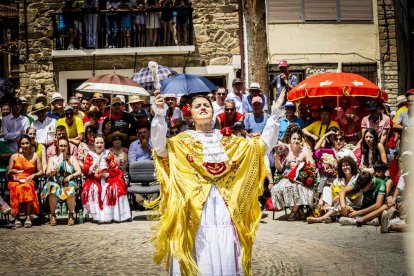 Una emocionante mañana la vivida en la plaza de San Pedro Manrique
