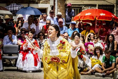 Una emocionante mañana la vivida en la plaza de San Pedro Manrique