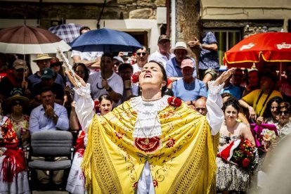 Una emocionante mañana la vivida en la plaza de San Pedro Manrique