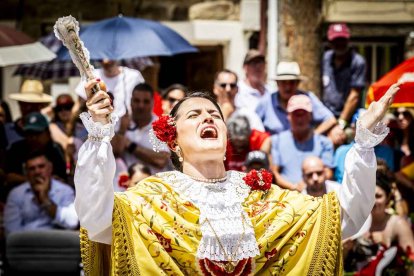 Una emocionante mañana la vivida en la plaza de San Pedro Manrique
