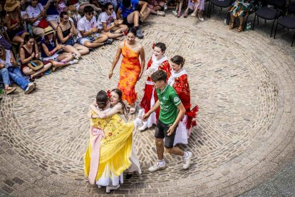 Una emocionante mañana la vivida en la plaza de San Pedro Manrique