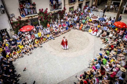Una emocionante mañana la vivida en la plaza de San Pedro Manrique