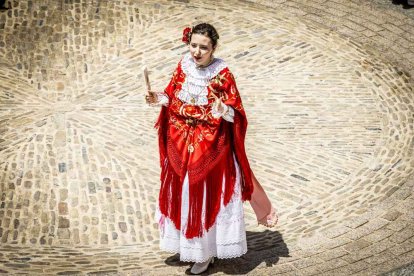 Una emocionante mañana la vivida en la plaza de San Pedro Manrique