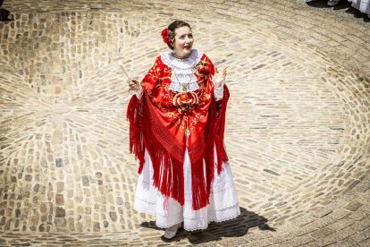 Una emocionante mañana la vivida en la plaza de San Pedro Manrique