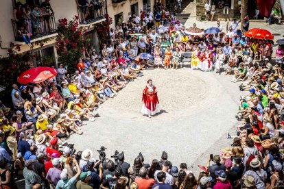 Una emocionante mañana la vivida en la plaza de San Pedro Manrique