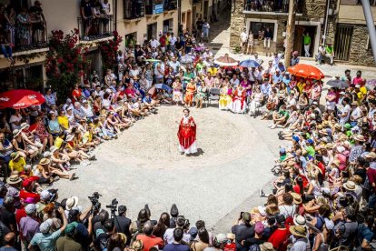 Una emocionante mañana la vivida en la plaza de San Pedro Manrique