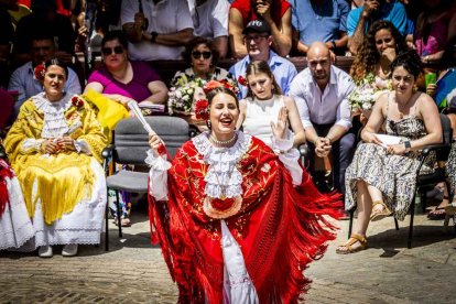 Una emocionante mañana la vivida en la plaza de San Pedro Manrique