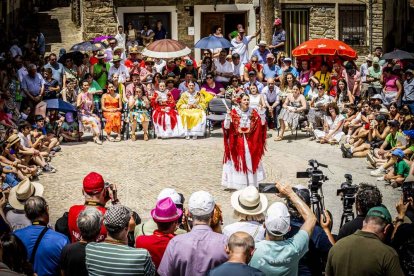 Una emocionante mañana la vivida en la plaza de San Pedro Manrique