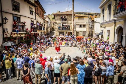 Una emocionante mañana la vivida en la plaza de San Pedro Manrique