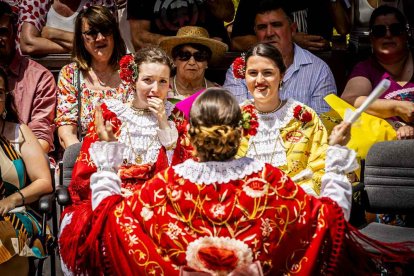 Una emocionante mañana la vivida en la plaza de San Pedro Manrique