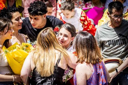 Una emocionante mañana la vivida en la plaza de San Pedro Manrique