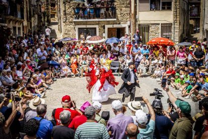 Una emocionante mañana la vivida en la plaza de San Pedro Manrique