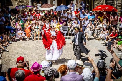 Una emocionante mañana la vivida en la plaza de San Pedro Manrique