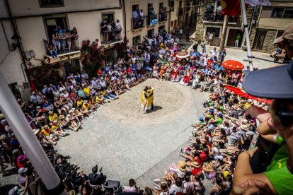 Una emocionante mañana la vivida en la plaza de San Pedro Manrique