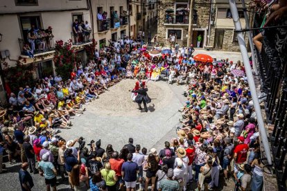 Una emocionante mañana la vivida en la plaza de San Pedro Manrique