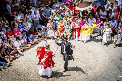 Una emocionante mañana la vivida en la plaza de San Pedro Manrique