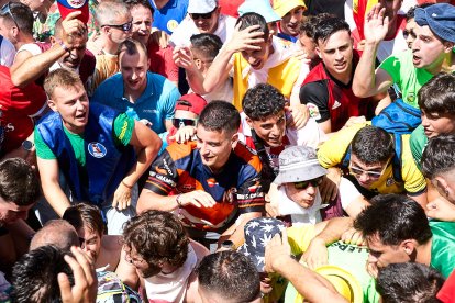 Imágenes de la jornada del Jueves La Saca, día grande de las Fiestas de San Juan