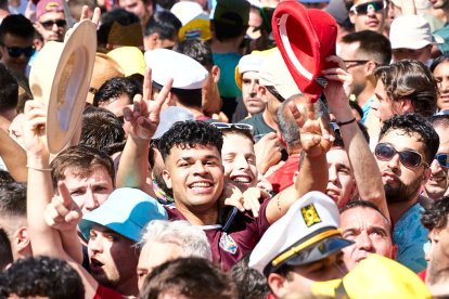 Imágenes de la jornada del Jueves La Saca, día grande de las Fiestas de San Juan