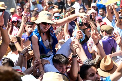 Imágenes de la jornada del Jueves La Saca, día grande de las Fiestas de San Juan