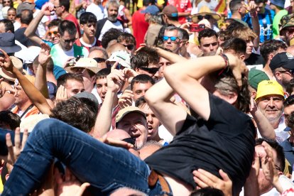 Imágenes de la jornada del Jueves La Saca, día grande de las Fiestas de San Juan