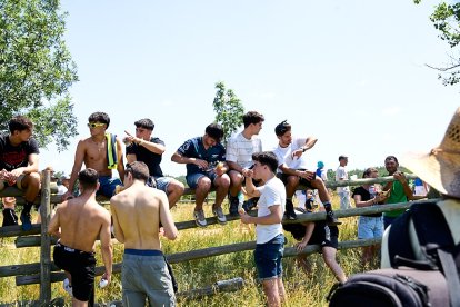 Imágenes de la jornada del Jueves La Saca, día grande de las Fiestas de San Juan
