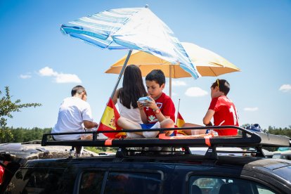 Imágenes de la jornada del Jueves La Saca, día grande de las Fiestas de San Juan