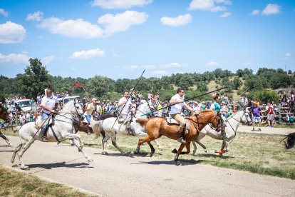 Imágenes de la jornada del Jueves La Saca, día grande de las Fiestas de San Juan