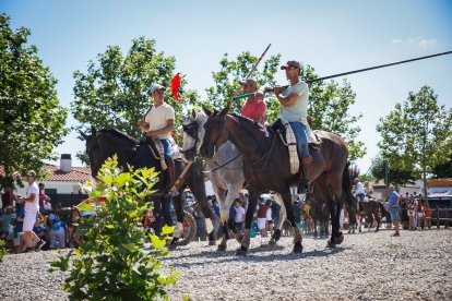 Imágenes de la jornada del Jueves La Saca, día grande de las Fiestas de San Juan