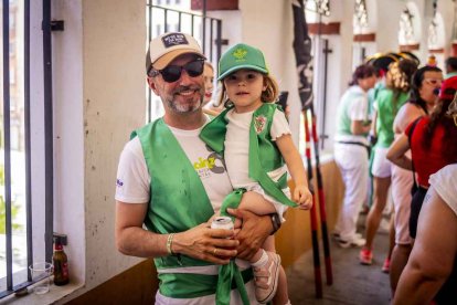 La fiesta duró en la Plaza de Toros y alrededores hasta bien entrada la tarde