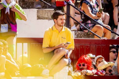 La fiesta duró en la Plaza de Toros y alrededores hasta bien entrada la tarde
