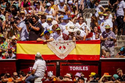 La fiesta duró en la Plaza de Toros y alrededores hasta bien entrada la tarde