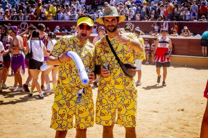 La fiesta duró en la Plaza de Toros y alrededores hasta bien entrada la tarde