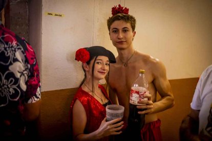 La fiesta duró en la Plaza de Toros y alrededores hasta bien entrada la tarde