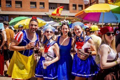La fiesta duró en la Plaza de Toros y alrededores hasta bien entrada la tarde