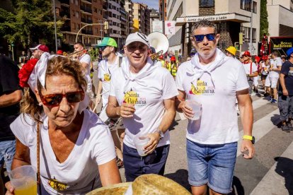 La fiesta duró en la Plaza de Toros y alrededores hasta bien entrada la tarde
