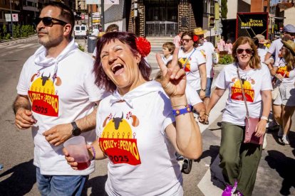 La fiesta duró en la Plaza de Toros y alrededores hasta bien entrada la tarde