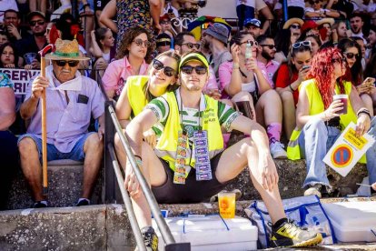 La fiesta duró en la Plaza de Toros y alrededores hasta bien entrada la tarde
