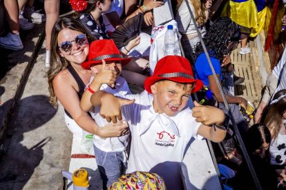 La fiesta duró en la Plaza de Toros y alrededores hasta bien entrada la tarde