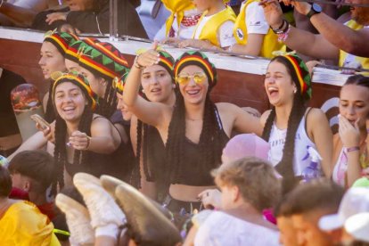 La fiesta duró en la Plaza de Toros y alrededores hasta bien entrada la tarde