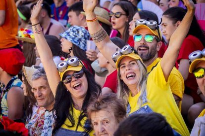 La fiesta duró en la Plaza de Toros y alrededores hasta bien entrada la tarde