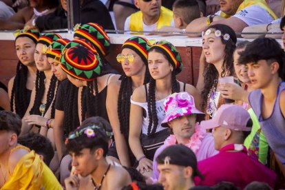 La fiesta duró en la Plaza de Toros y alrededores hasta bien entrada la tarde